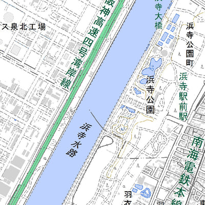 513563 堺（さかい Sakai）, 地形図