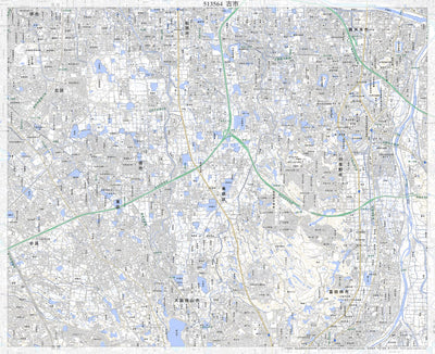 513564 古市（ふるいち Furuichi）, 地形図