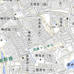 523500 前開（ぜんかい Zenkai）, 地形図