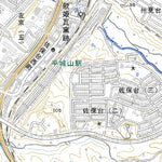 523506 奈良（なら Nara）, 地形図