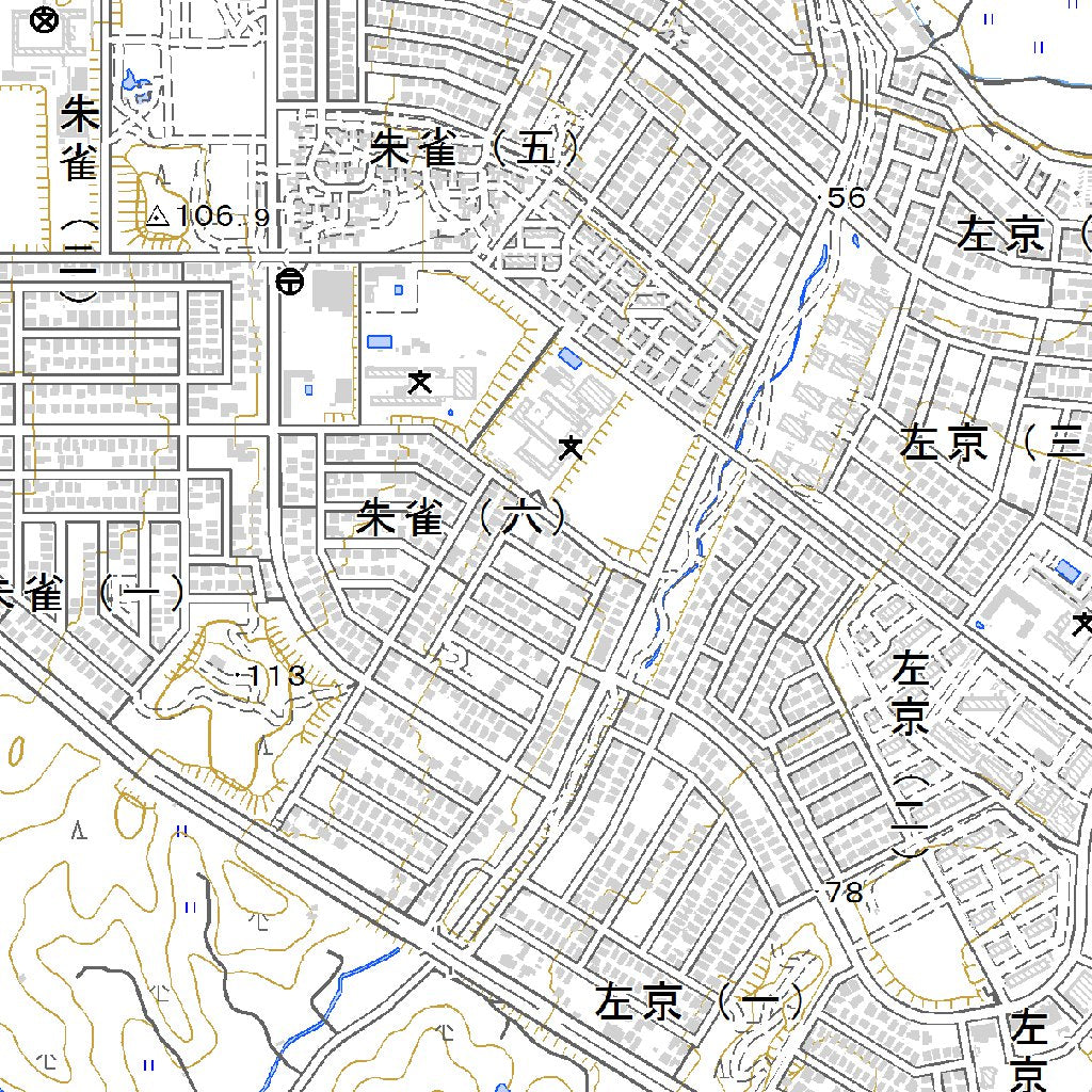 地図さま専用 513514 梁瀬（やなせ Yanase）, 地形図 Map by Pacific Spatial
