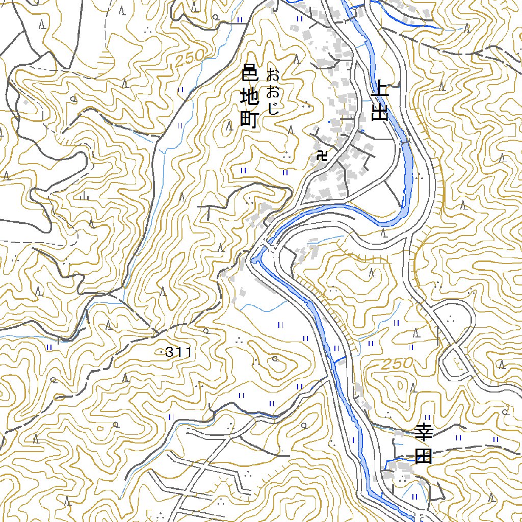 523507 柳生（やぎゅう Yagyu）, 地形図 Map by Pacific Spatial