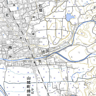 523516 田辺（たなべ Tanabe）, 地形図