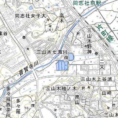 523516 田辺（たなべ Tanabe）, 地形図