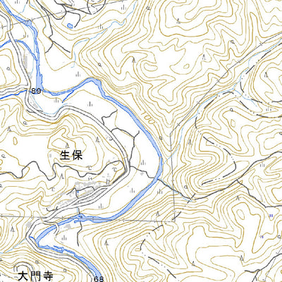 523524 高槻（たかつき Takatsuki）, 地形図