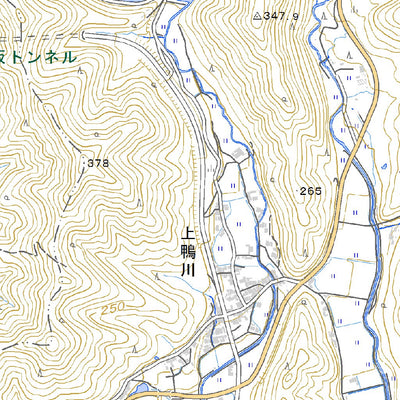 523530 比延（ひえ Hie）, 地形図