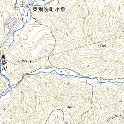 523534 法貴（ほうき Hoki）, 地形図