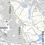 523535 京都西南部（きょうとせいなんぶ Kyotoseinambu）, 地形図