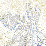 523543 埴生（はぶ Habu）, 地形図