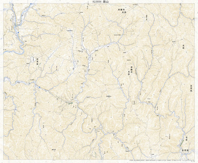 523555 周山（しゅうざん Shuzan）, 地形図