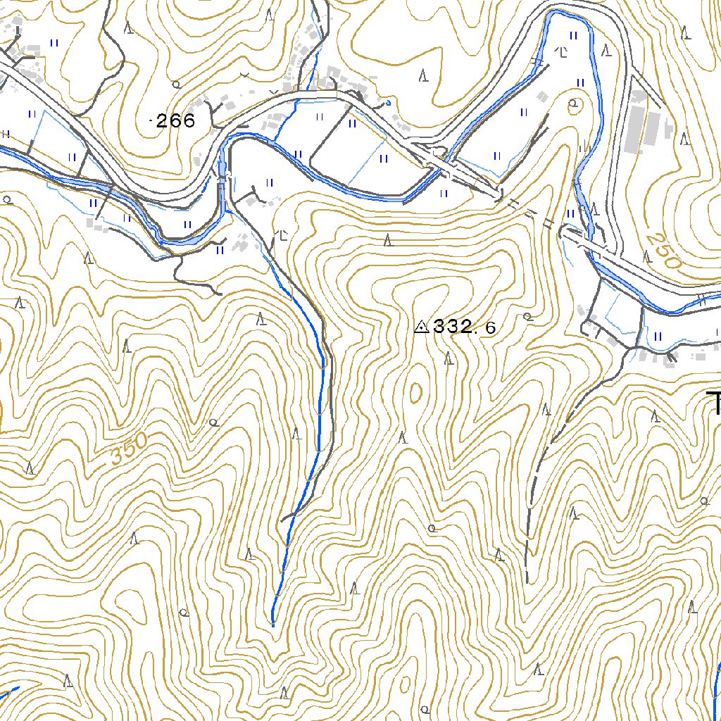 523564 四ッ谷（よつや Yotsuya）, 地形図 Map by Pacific Spatial