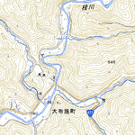 523566 花脊（はなせ Hanase）, 地形図