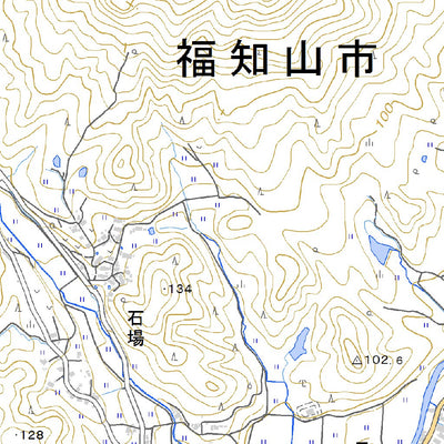 523570 福知山西部（ふくちやませいぶ Fukuchiyamaseibu）, 地形図