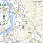 523573 和知（わち Wachi）, 地形図