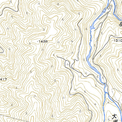 543705 寄合渡（よりあいど Yoriaido）, 地形図