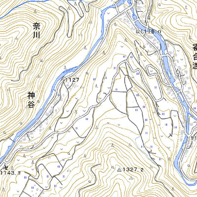 543705 寄合渡（よりあいど Yoriaido）, 地形図