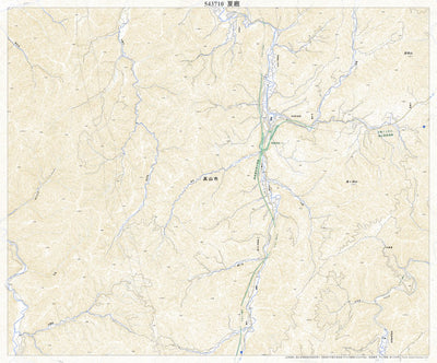 543710 夏廐（なつまや Natsumaya）, 地形図