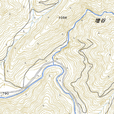 543720 猪臥山（いのぶせやま Inobuseyama）, 地形図