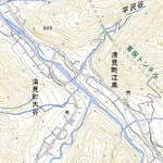 543720 猪臥山（いのぶせやま Inobuseyama）, 地形図