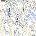 543732 船津（ふなつ Funatsu）, 地形図