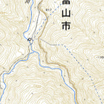 543740 白木峰（しろきみね Shirokimine）, 地形図