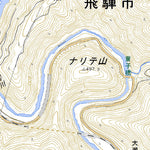 543741 打保（うつぼ Utsubo）, 地形図
