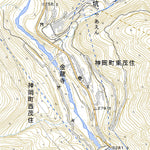 543752 東茂住（ひがしもずみ Higashimozumi）, 地形図