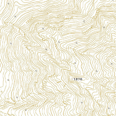 543764 立山（たてやま Tateyama）, 地形図