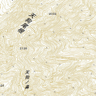 543776 神城（かみしろ Kamishiro）, 地形図