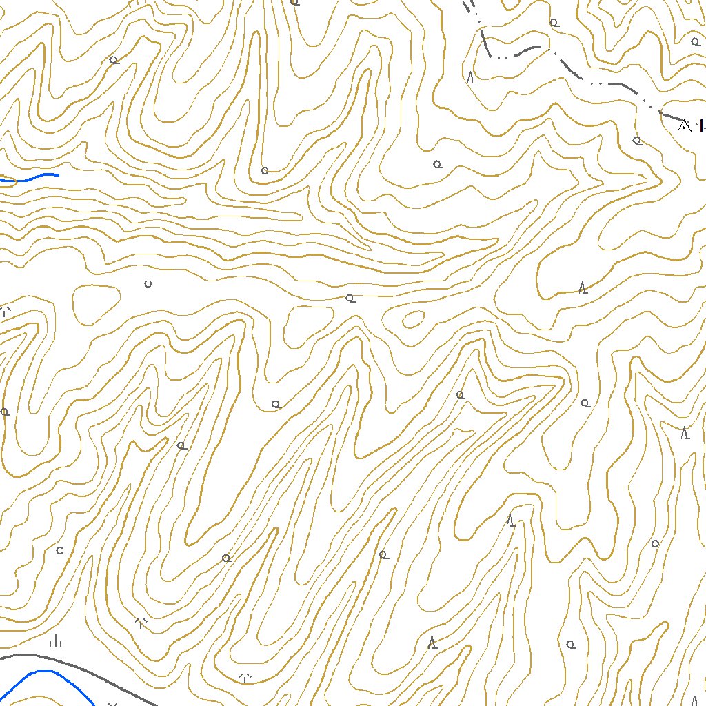 664125 力昼（りきびる Rikibiru）, 地形図 Map by Pacific Spatial