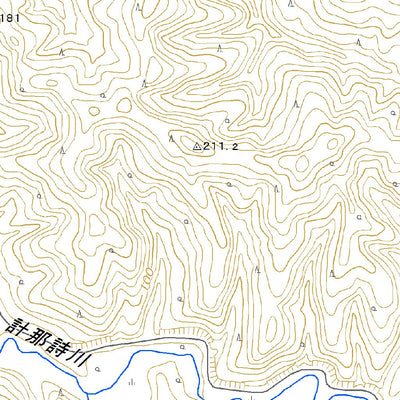 664136 上羽幌（かみはぼろ Kamihaboro）, 地形図