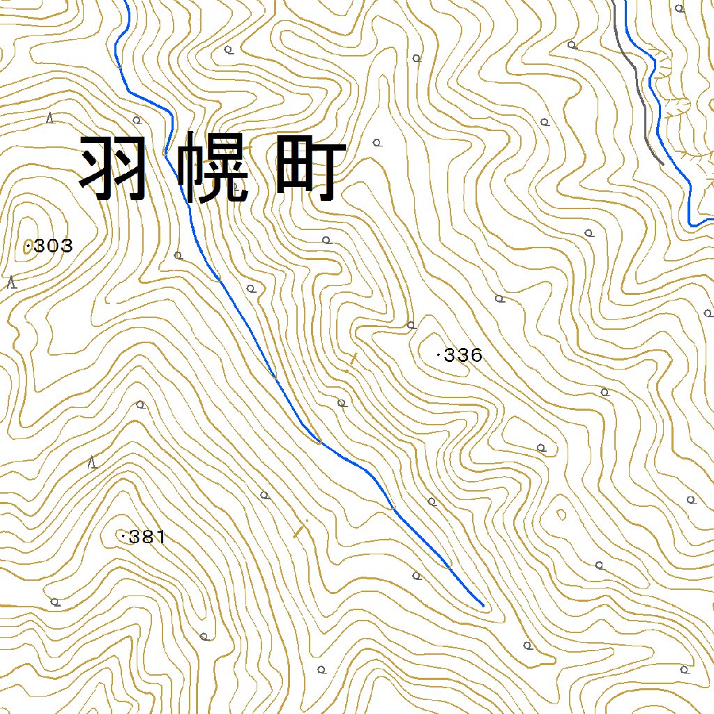 664147 羽幌貯水池（はぼろちょすいち Haborochosuichi）, 地形