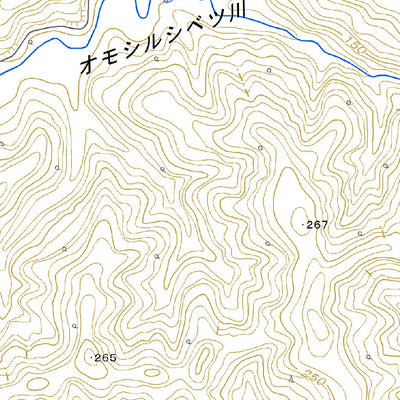 664177 東野（ひがしの Higashino）, 地形図