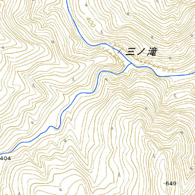 664200 長留内岳（おさるないだけ Osarunaidake）, 地形図