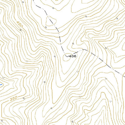 664201 幌加内（ほろかない Horokanai）, 地形図