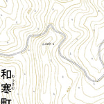 664203 和寒（わっさむ Wassamu）, 地形図