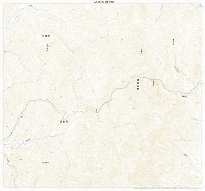 664220 霧立峠（きりたちとうげ Kiritachitoge）, 地形図