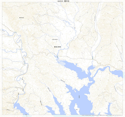 664241 蕗の台（ふきのだい Fukinodai）, 地形図
