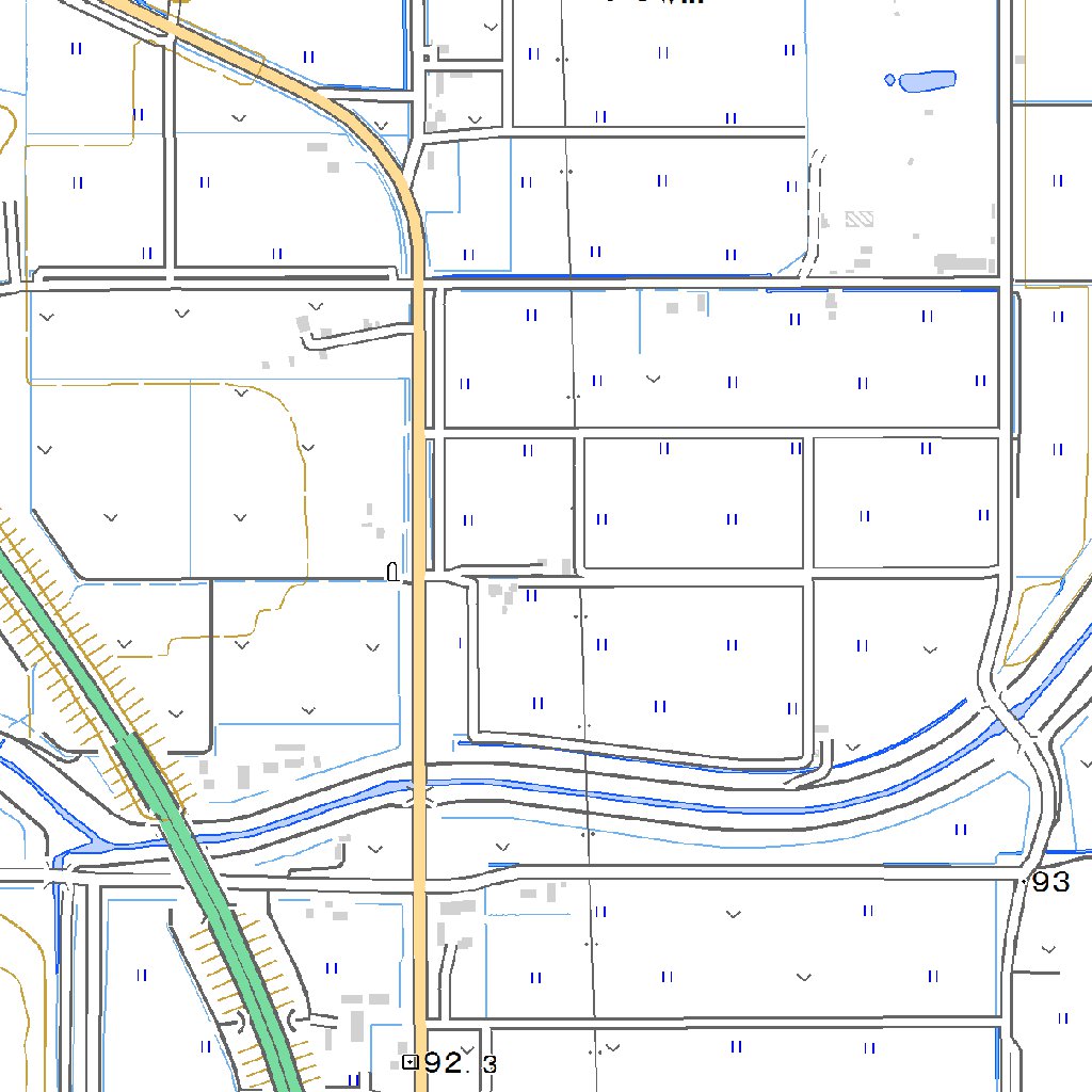 664243 名寄（なよろ Nayoro）, 地形図 Map by Pacific Spatial 