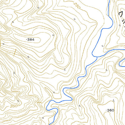664260 茶古志山（ちゃこしやま Chakoshiyama）, 地形図