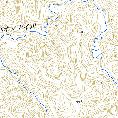 664260 茶古志山（ちゃこしやま Chakoshiyama）, 地形図