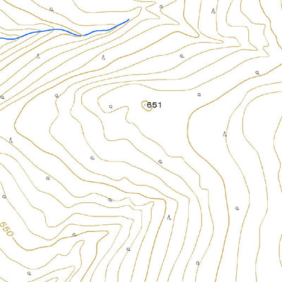 664263 雄木禽（おききん Okikin）, 地形図