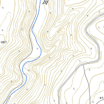 664263 雄木禽（おききん Okikin）, 地形図