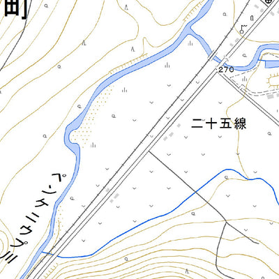 664264 仁宇布（にうぷ Niupu）, 地形図