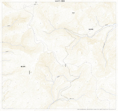 664273 函岳（はこだけ Hakodake）, 地形図