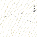 674161 鴛泊（おしどまり Oshidomari）, 地形図
