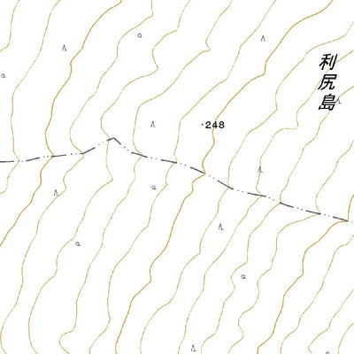 674161 鴛泊（おしどまり Oshidomari）, 地形図