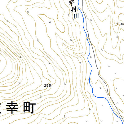 674214 志美宇丹（しびうたん Shibiutan）, 地形図