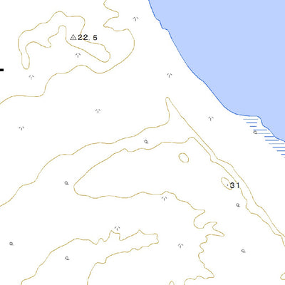 674252 浜頓別（はまとんべつ Hamatombetsu）, 地形図