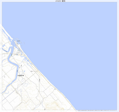674253 頓別（とんべつ Tombetsu）, 地形図